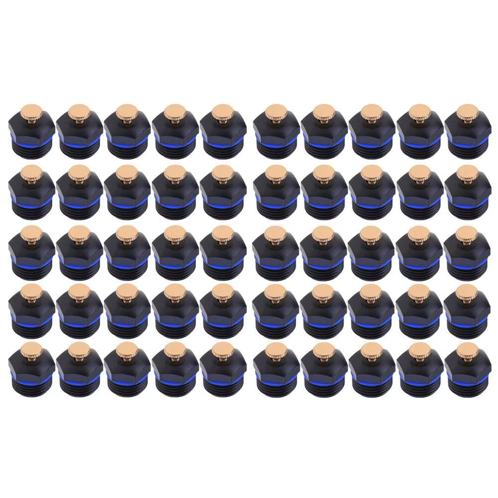 10Pcs 50Pcs 1/2 Inch DN15 Thread Garden Sprinklers Plastic Lawn Watering Sprinkler Head Irrigation Agriculture Sprayers Nozzles