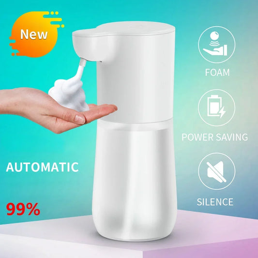 Automatic Soap Dispenser Soap Foam Dispenser Smart Sensor Soap Dispenser Contactless USB Charging 350Ml Hand Sanitizer Machine