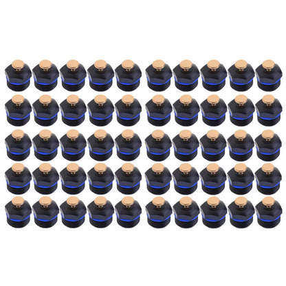 10Pcs 50Pcs 1/2 Inch DN15 Thread Garden Sprinklers Plastic Lawn Watering Sprinkler Head Irrigation Agriculture Sprayers Nozzles