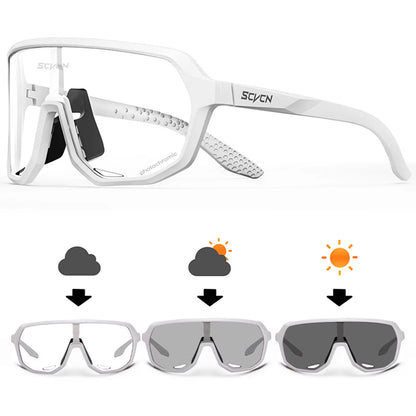 Photochromic Cycling Sunglasses MTB Glasses Road Bike Cycling UV400 Goggles Men Women Outdoor Bicycle Sports Eyewear New