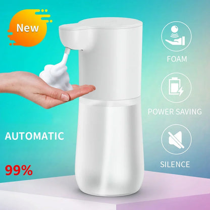 Automatic Soap Dispenser Soap Foam Dispenser Smart Sensor Soap Dispenser Contactless USB Charging 350Ml Hand Sanitizer Machine